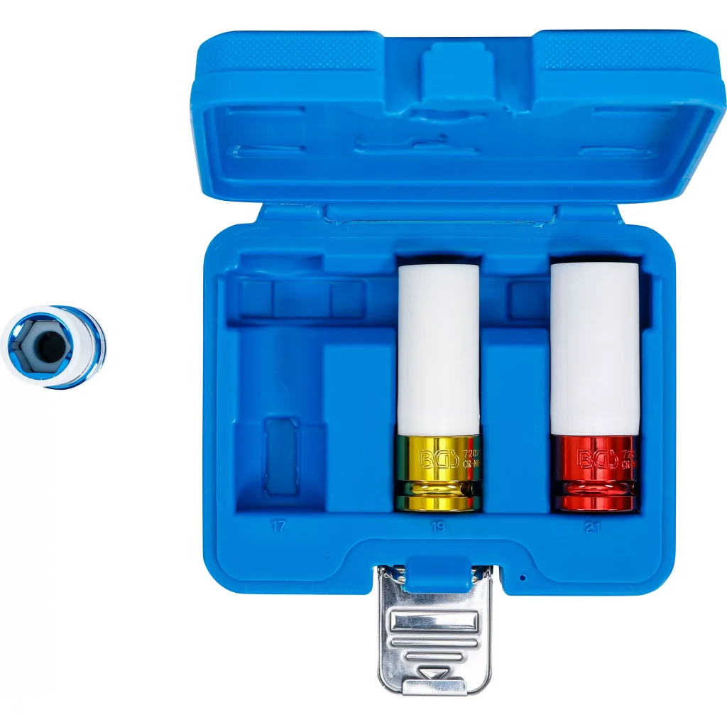 Sada vnitřních nástrčných klíčů na ALU kola, 1/2", 3 ks - B7200