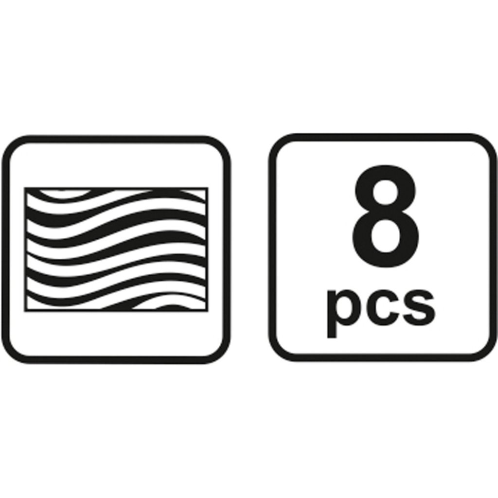 Sada vrtáků do dřeva 8 ks box