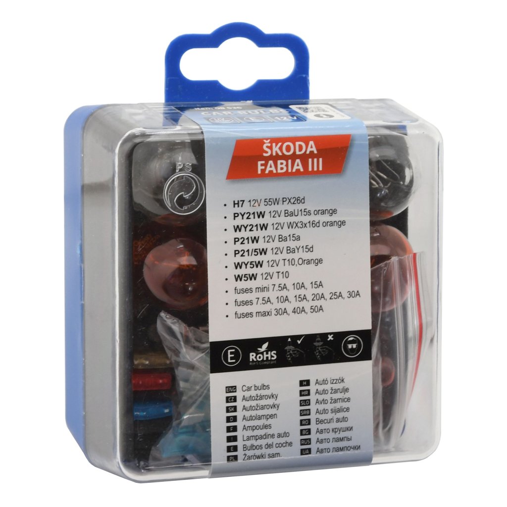 Sada žárovek ŠKODA FABIA III H7, 08536