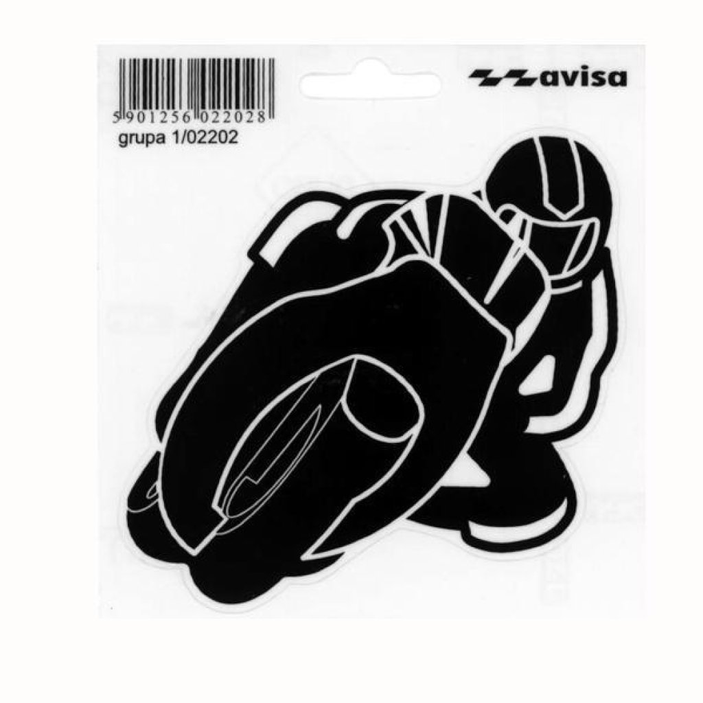 Samolepící dekory "AVISA" motorka