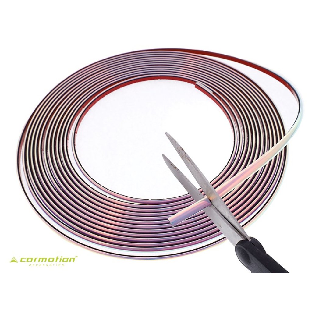 Samolepící lišta rainbow 6mm x 8m, 63753