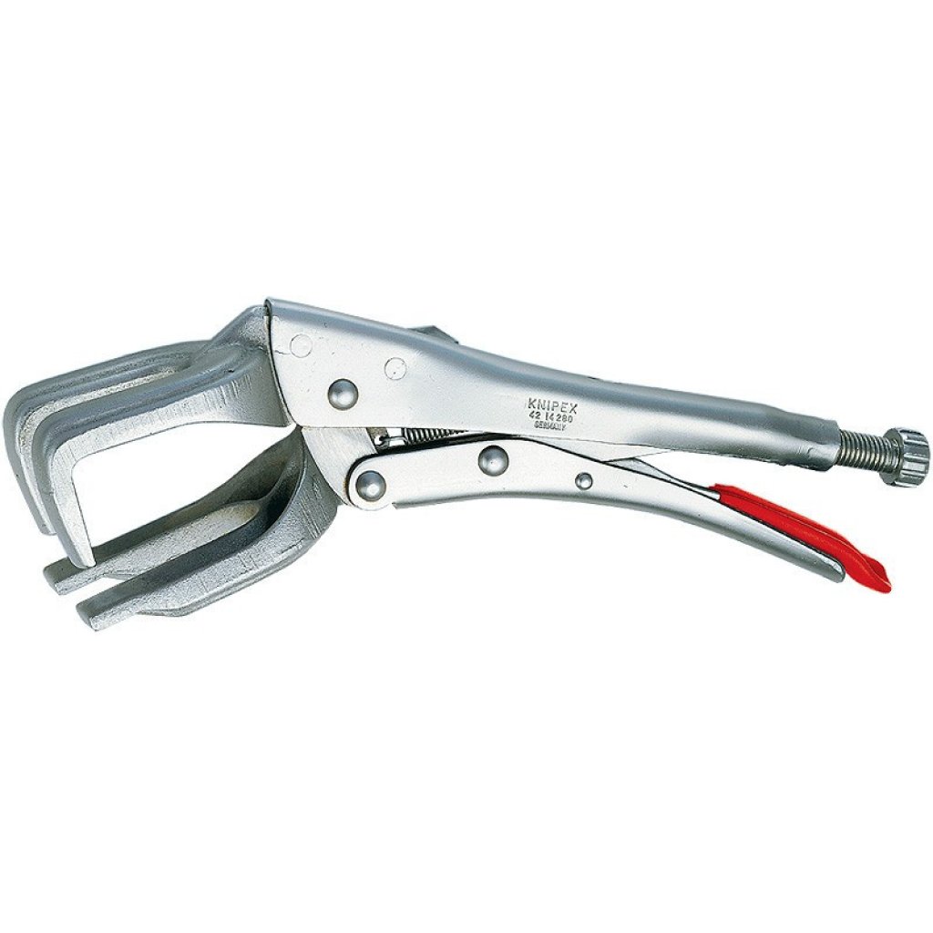 Samosvorné kleště s pákovým mechanizmem pro svařování leskle zinkované 280 mm - 4214280