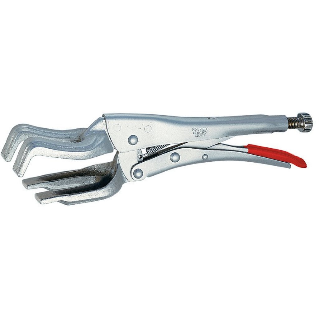 Samosvorné kleště s pákovým mechanizmem pro svařování leskle zinkované 280 mm - 4224280
