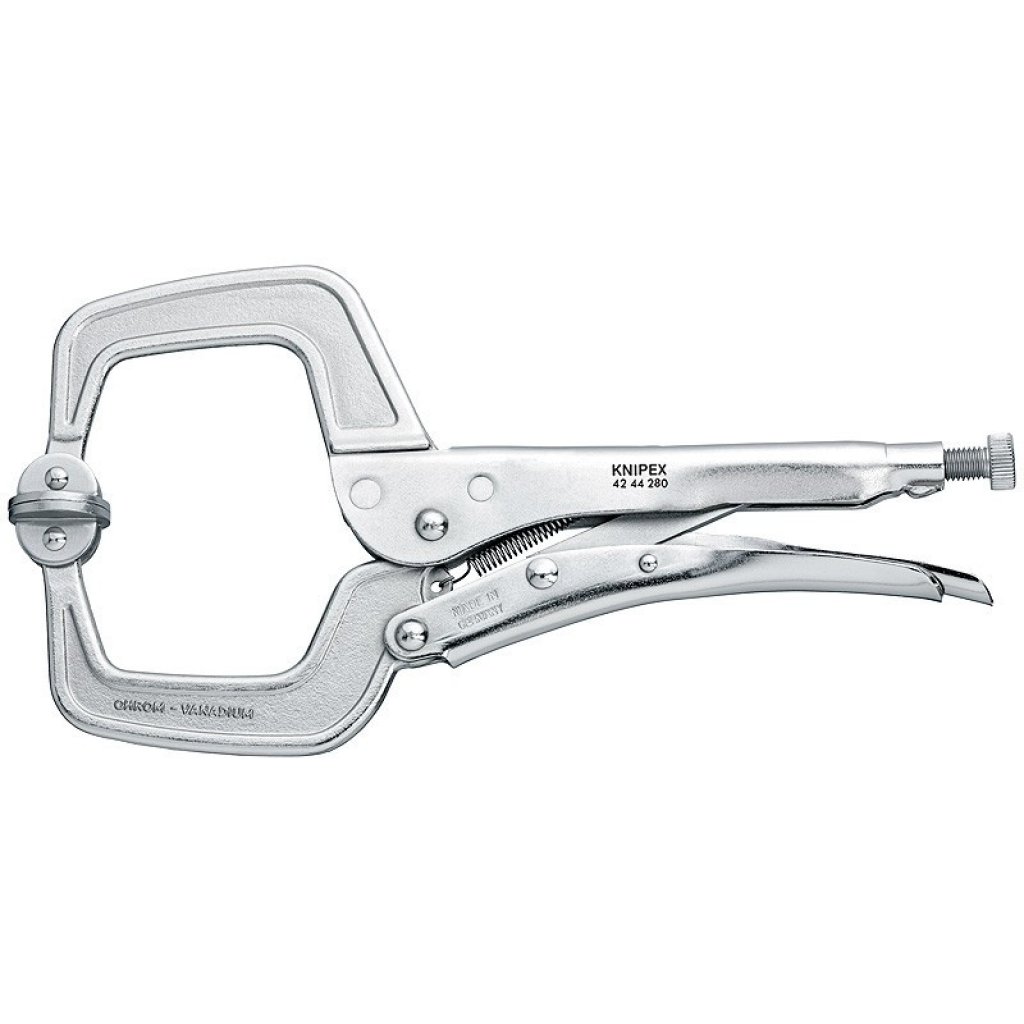Samosvorné kleště s pákovým mechanizmem pro svařování leskle zinkované 280 mm - 4244280