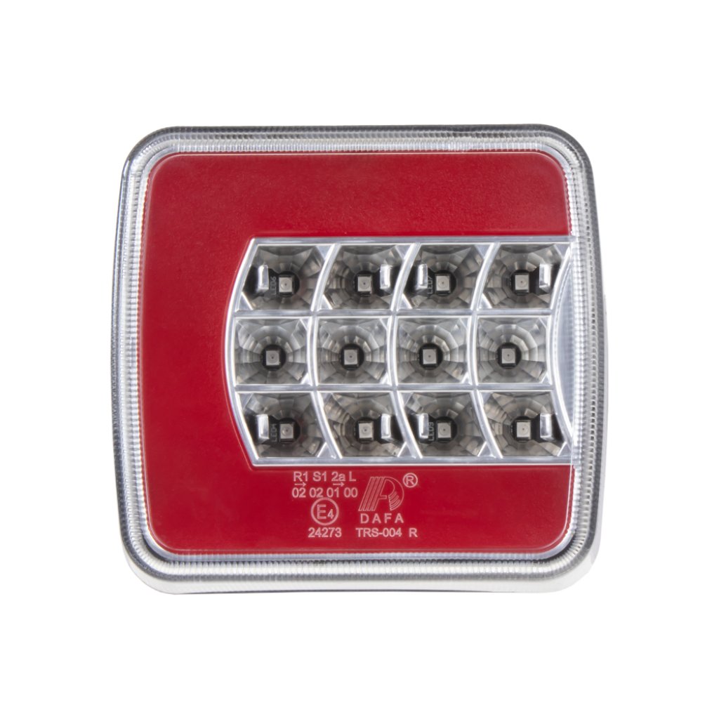 Sdružená lampa zadní LED 12V pravá, ECE