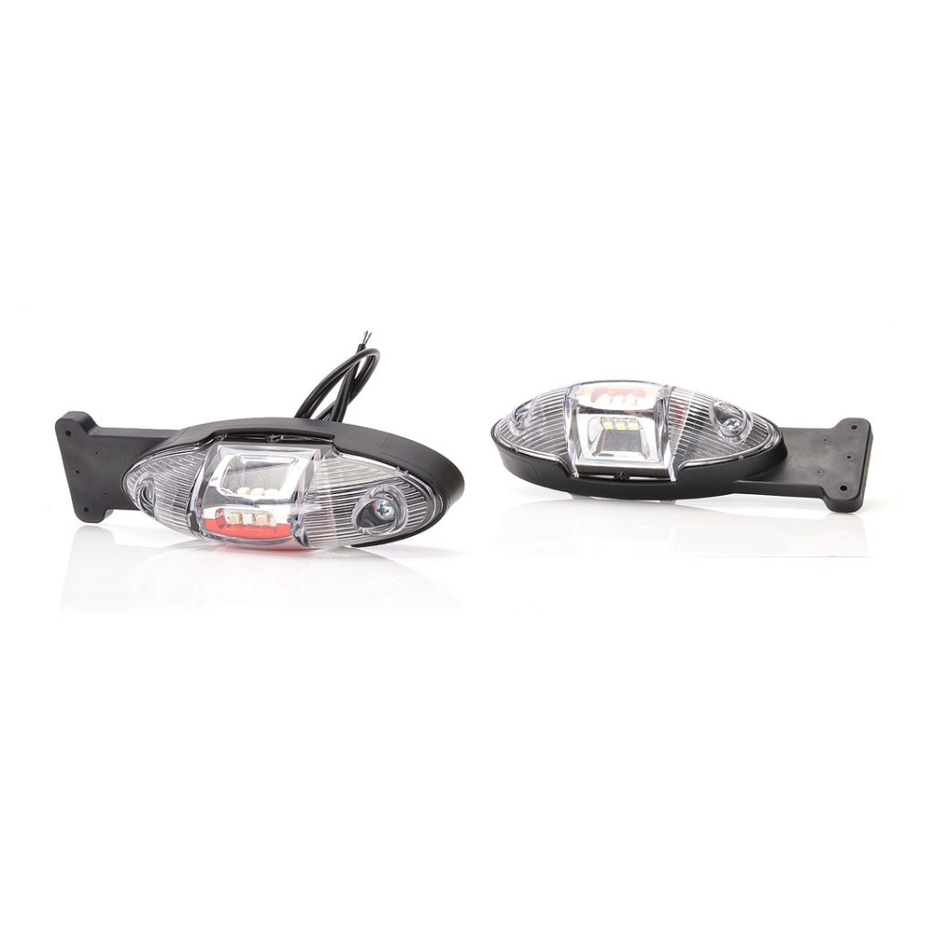 Sdružené obrysové přední světlo, boční poziční světlo, 12V-24V, LED, W104