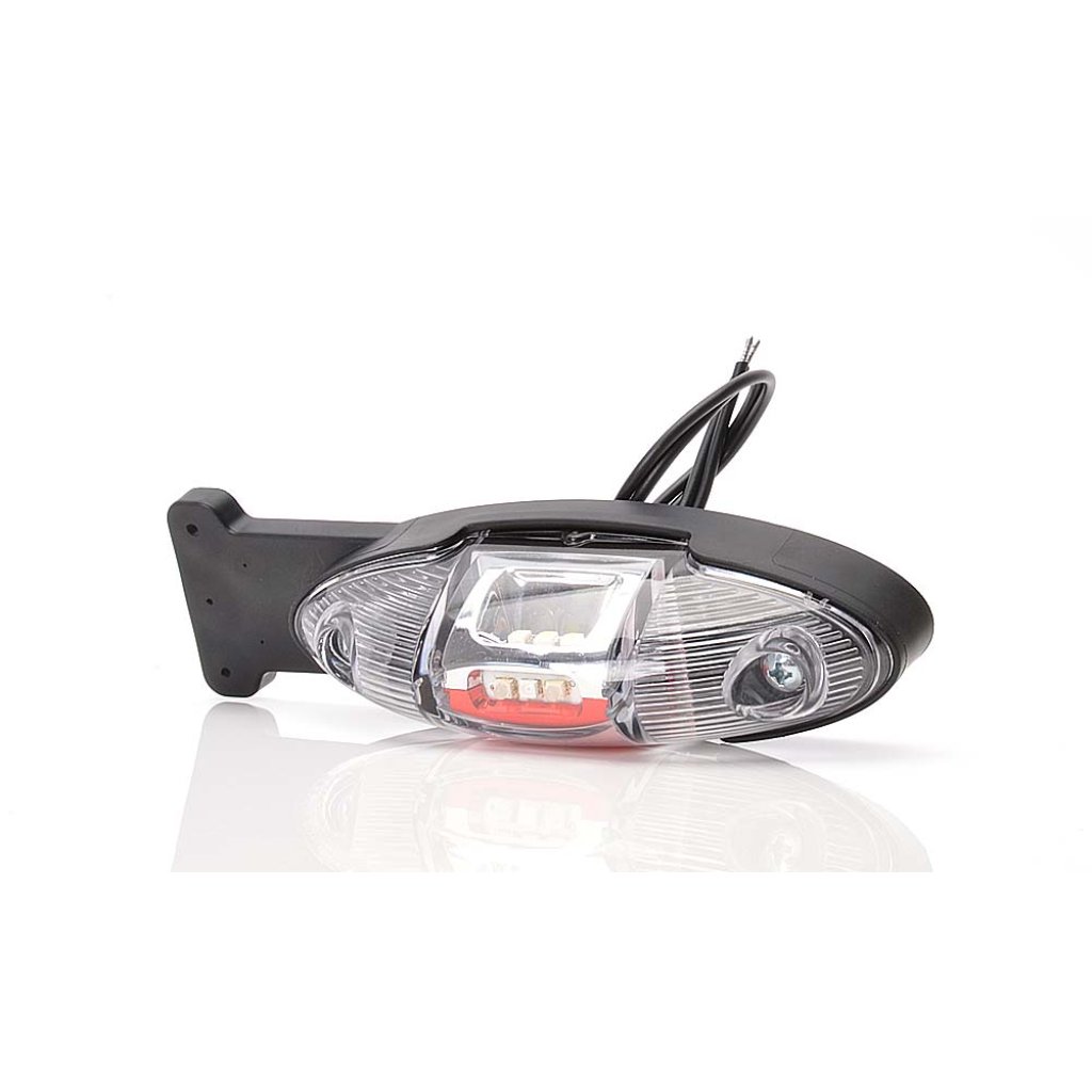 Sdružené obrysové přední světlo, boční poziční světlo, 12V-24V, LED, W104