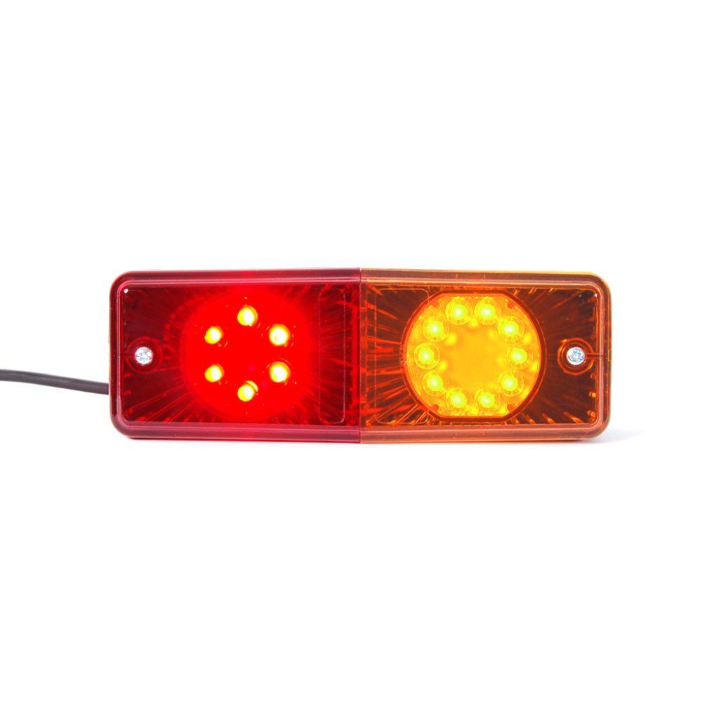 Sdružené zadní poziční světlo, 12V (24V), LED, W072ud