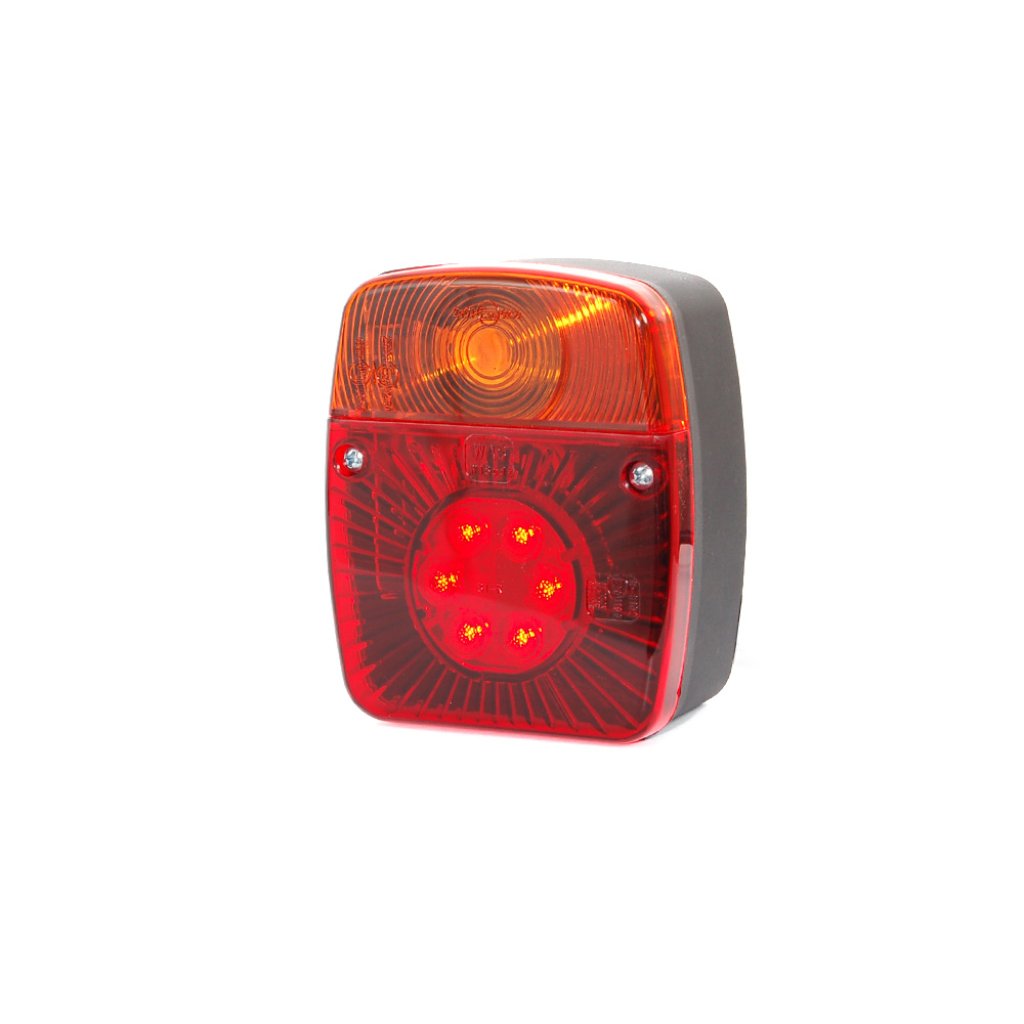 Sdružené zadní poziční světlo + osvětlení SPZ, 12V-24V, LED, W18udž