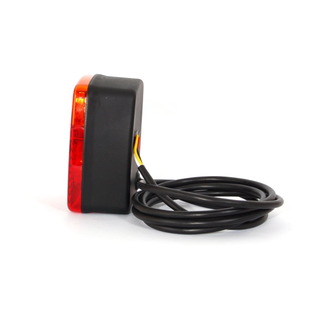 Sdružené zadní poziční světlo + osvětlení SPZ, 12V-24V, LED, W18udž