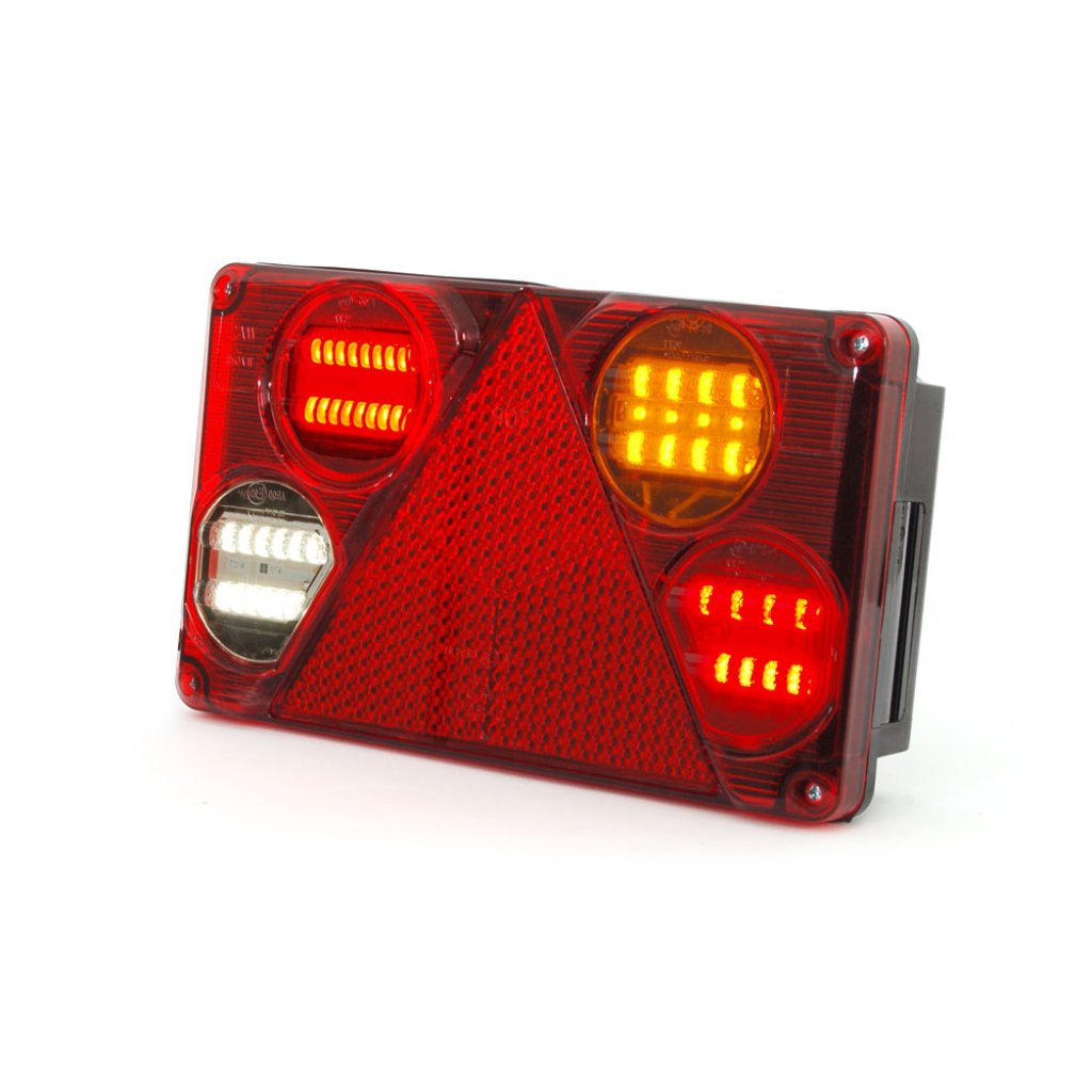 Sdružené zadní světlo, 12V-24V, LED, W70dP