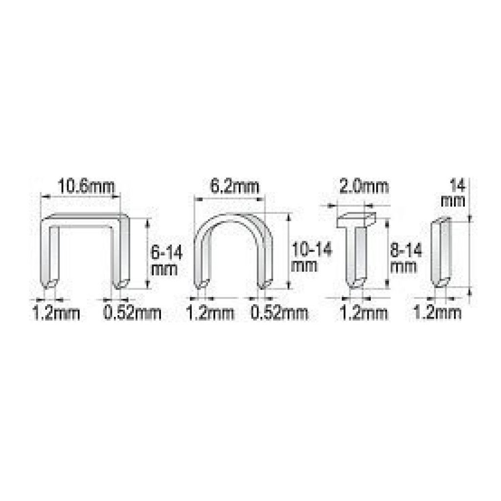 Sešívačka čalounická 10,6 mm