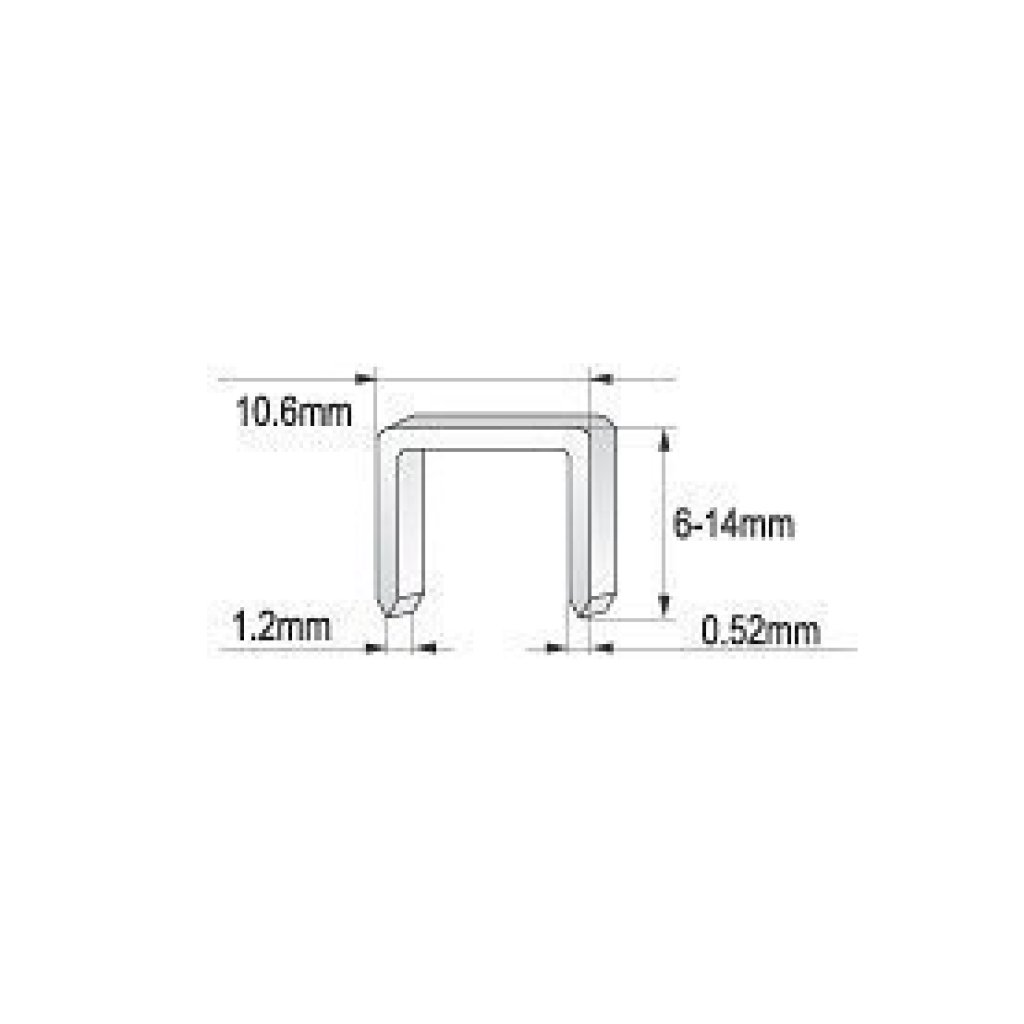 Sešívačka čalounická 10,6 mm