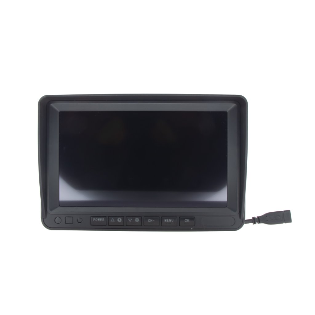 SET bezdrátový digitální kamerový systém s monitorem 7" AHD, aku + solár kamera, DVR