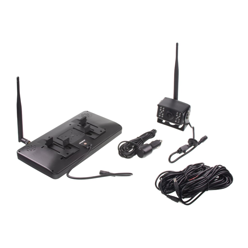 SET bezdrátový digitální kamerový systém s monitorem 9" AHD na zrcátko
