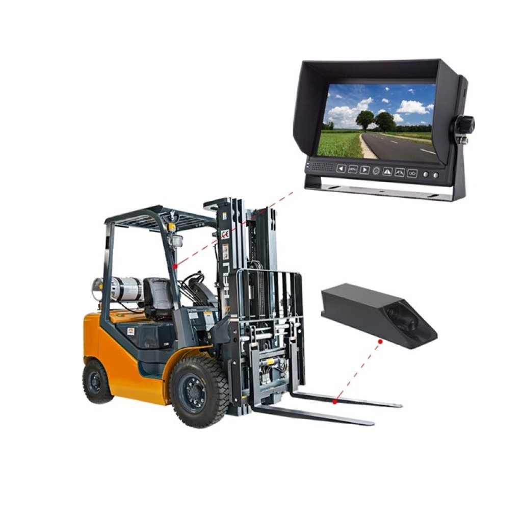 SET bezdrátový kamerový systém s monitorem 7" AHD, DVR, pro vysokozdvižné vozíky