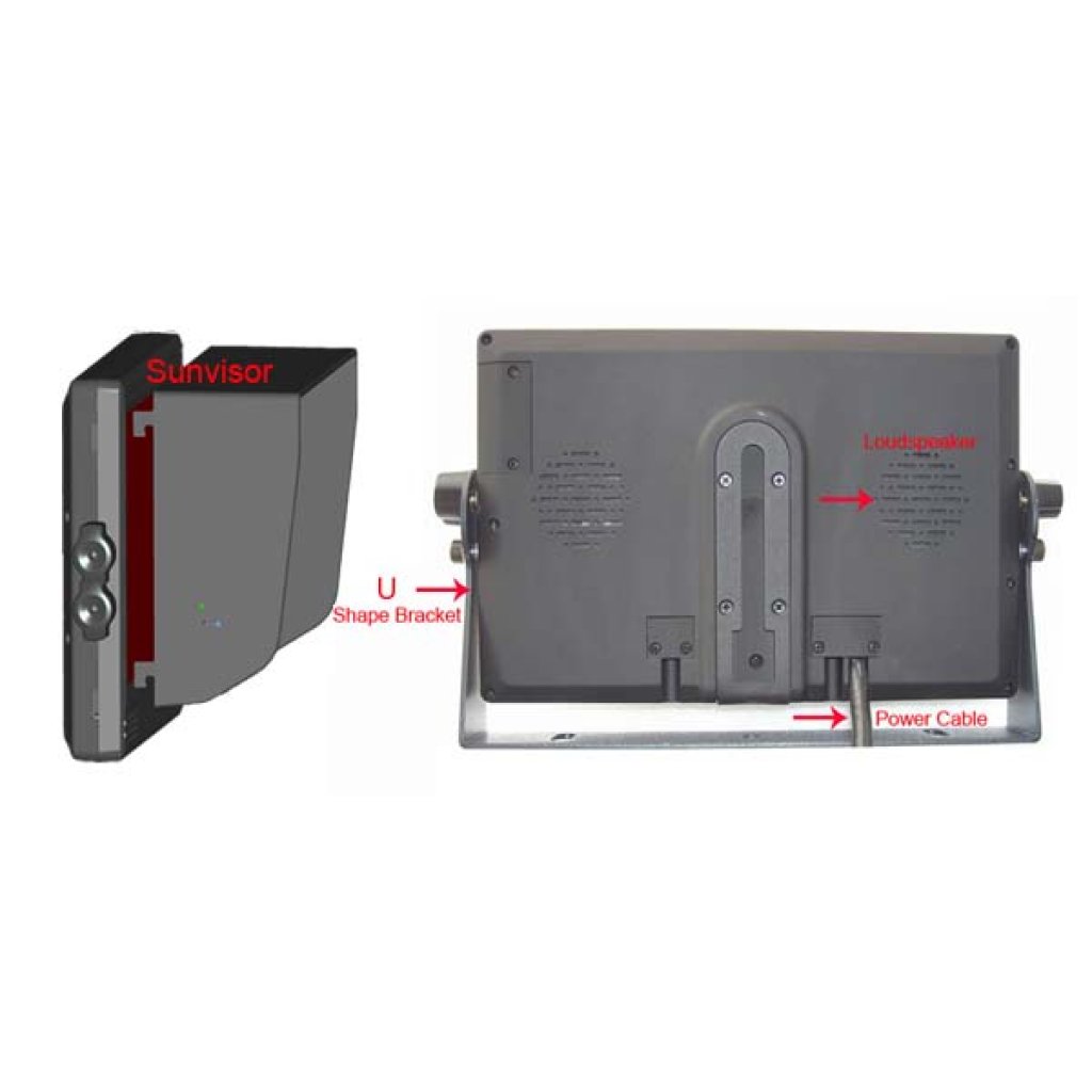 SET kamerový systém s monitorem 7"
