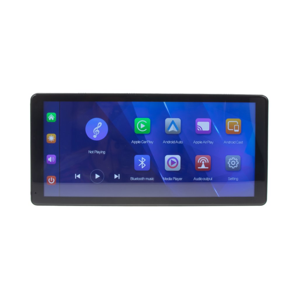 Set monitor 10,36" 1x 4PIN s Apple CarPlay, Android auto, Bluetooth, + kamera + 15m kabel