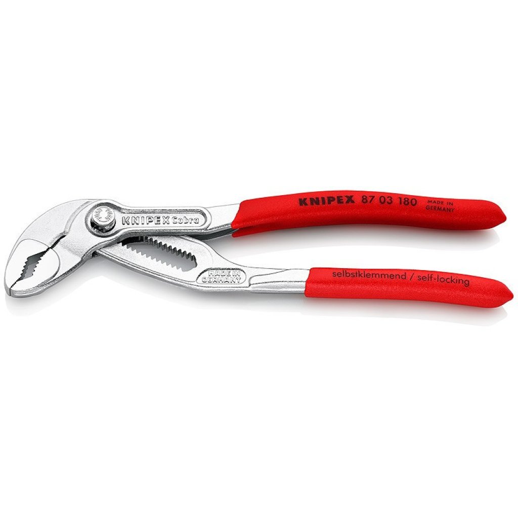 SIKA kleště KNIPEX Cobra ® chromované 180 mm - 8703180