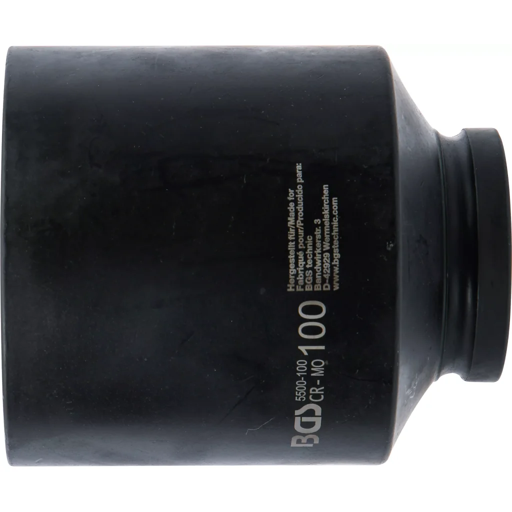 Silová nástrčná hlavice, šestihranná, prodloužená, 1", 100 mm, B5500-100
