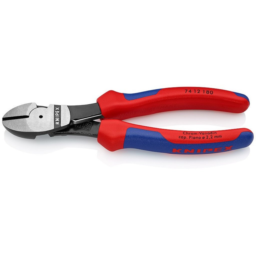 Silové boční štípací kleště 180 mm - 7412180
