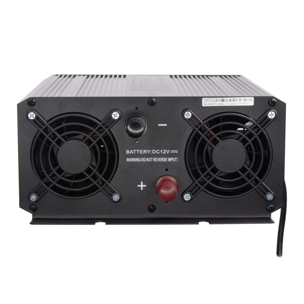 Sinusový měnič napětí UPS 600W 12/230V + nabíječka 12V/10A