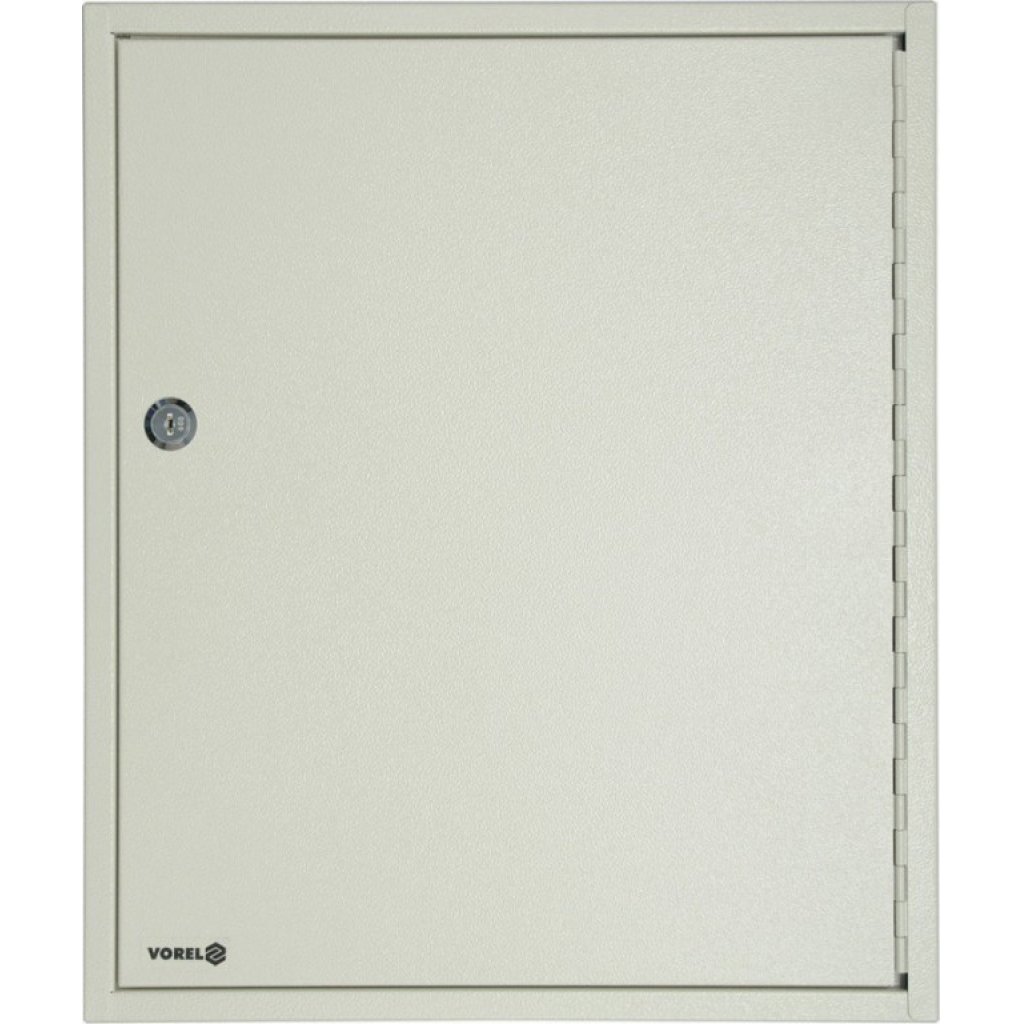 Skříňka na klíče z ocelového plechu, uzamykatelná 450x380x80mm - TO-78436