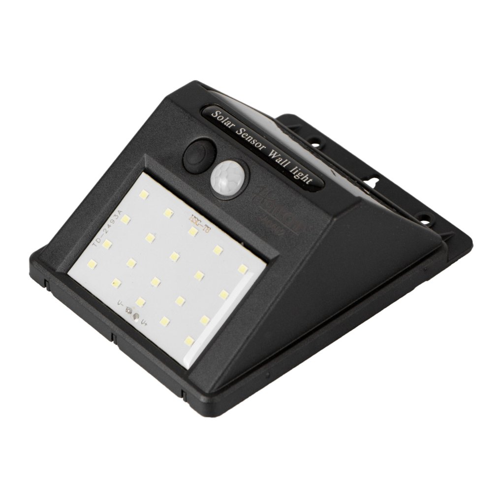 Solární nástěnné světlo, LED, 3 W - HT440402