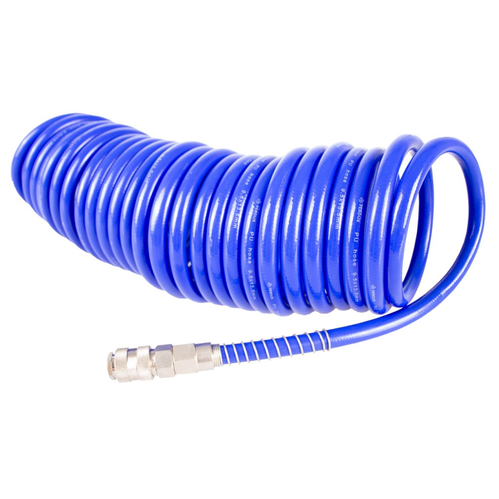 Spirálová vzduchová hadice, 9,5 x 13,5 mm, 15 m - AH11143