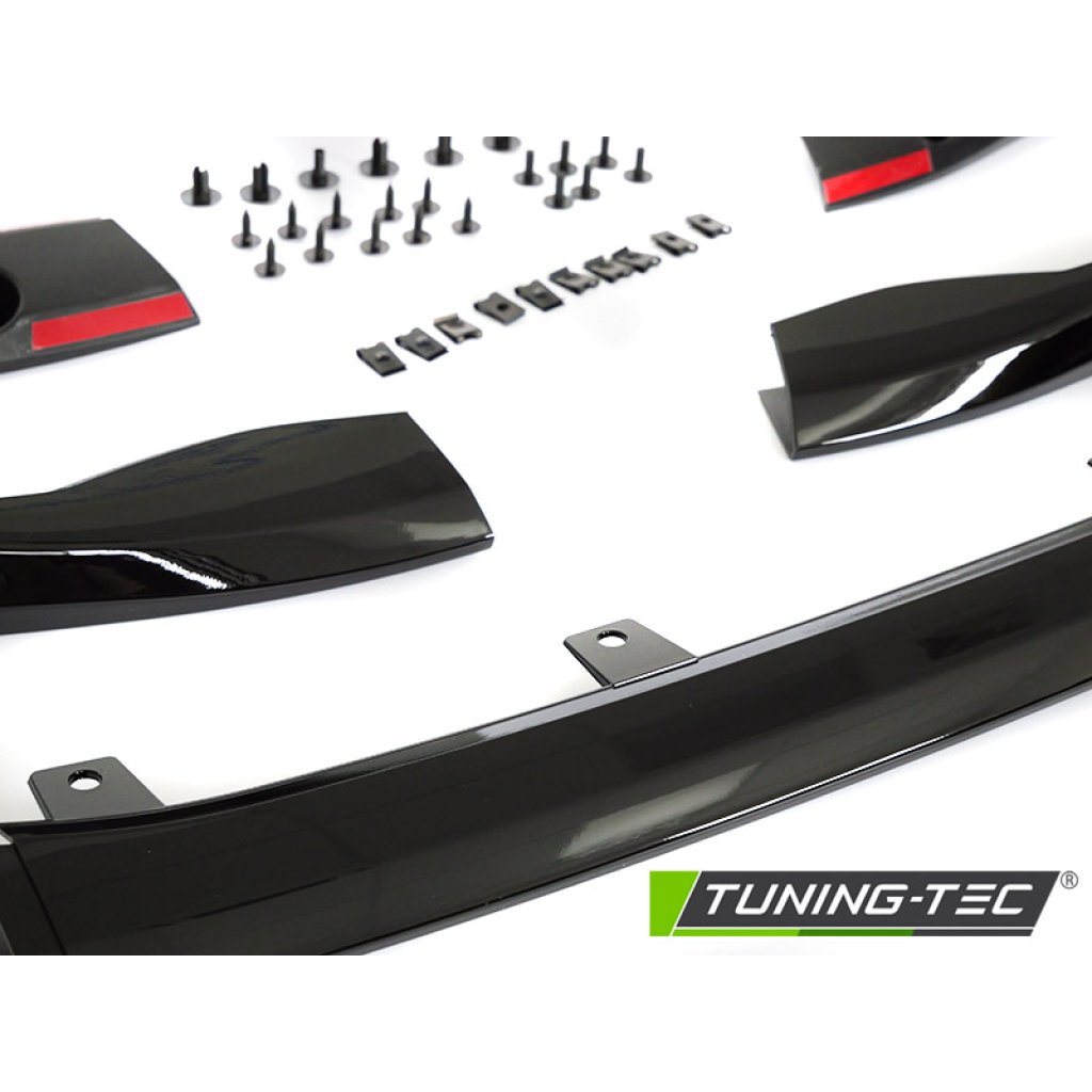 Spoiler pod přední nárazník pro BMW G22 G23 20- performance style - černý lesklý