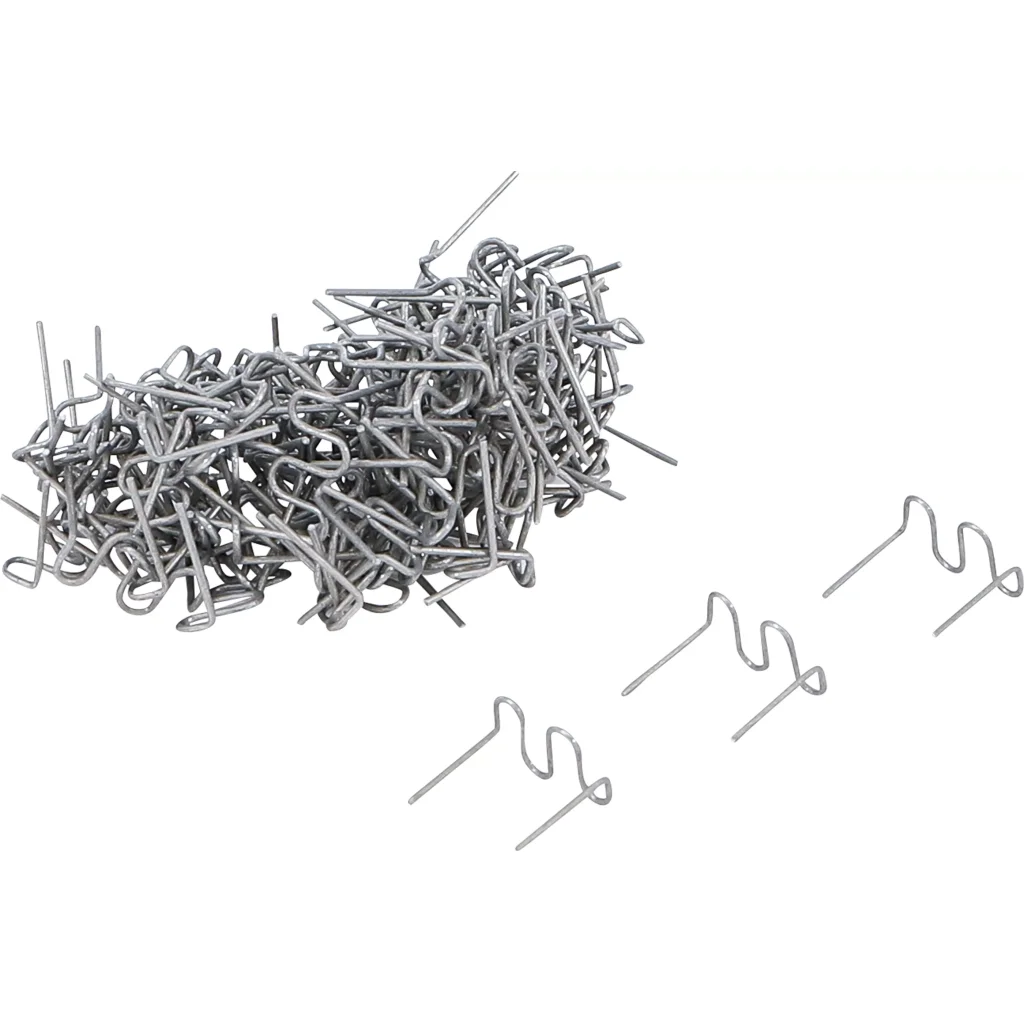 Sponky na opravu plastů, typ S, 0,8 mm, 100 ks - B73353