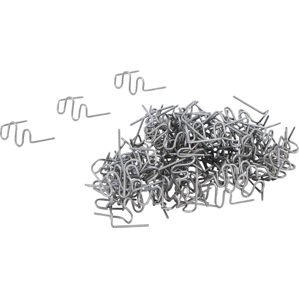 Sponky na opravu plastů, typ S, 0,8 mm, 100 ks - B73353