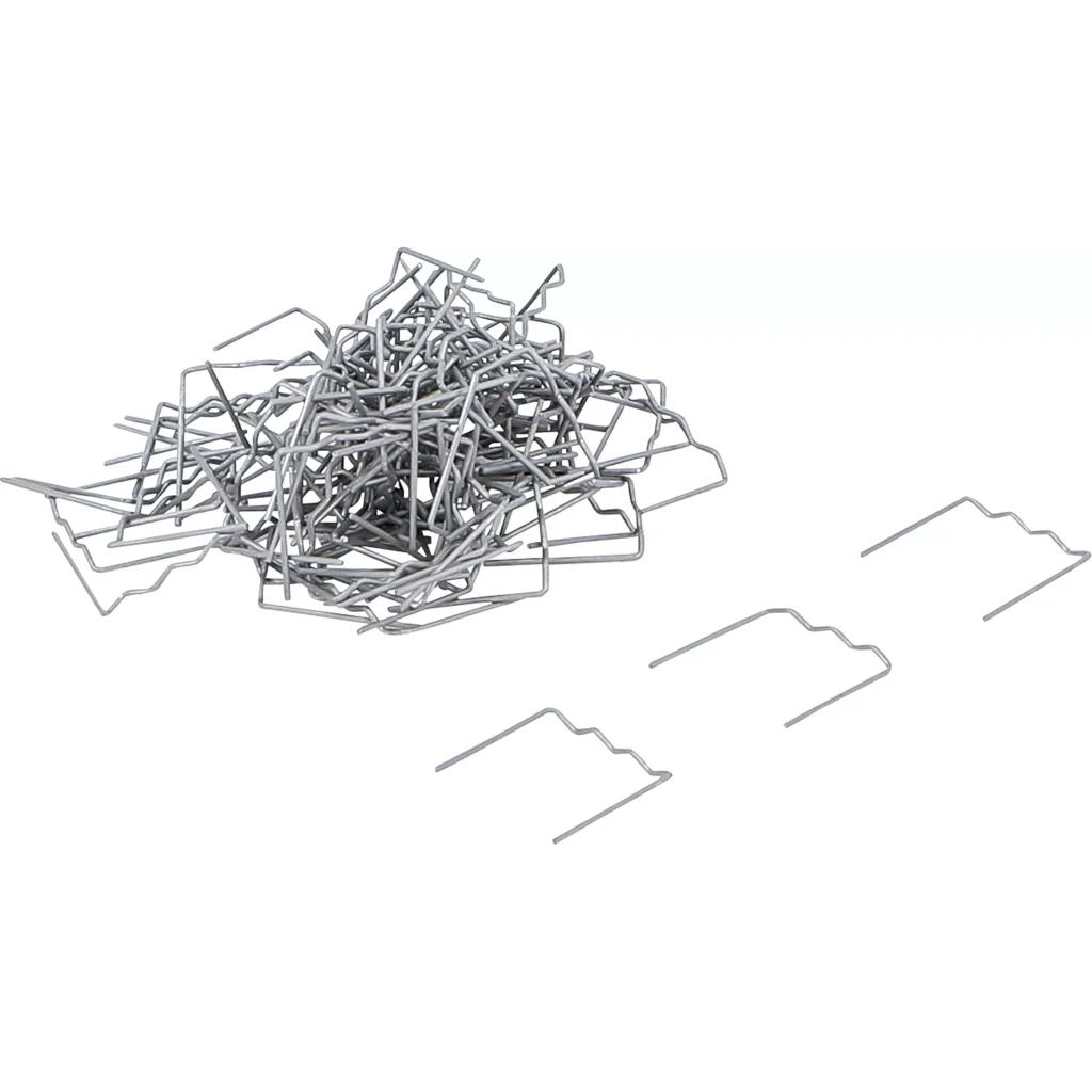 Sponky na opravu plastů, typ U, 0,6 mm, 100 ks - B73350