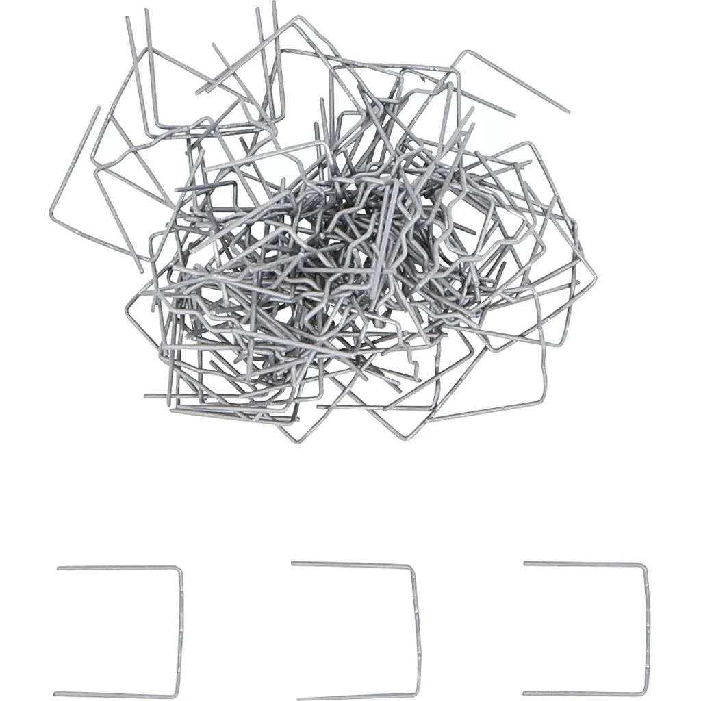 Sponky na opravu plastů, typ U, 0,6 mm, 100 ks - B73350