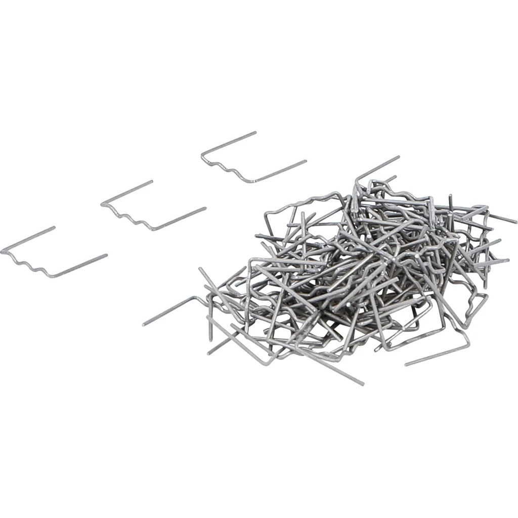 Sponky na opravu plastů, typ U, 0,8 mm, 100 ks - B73351