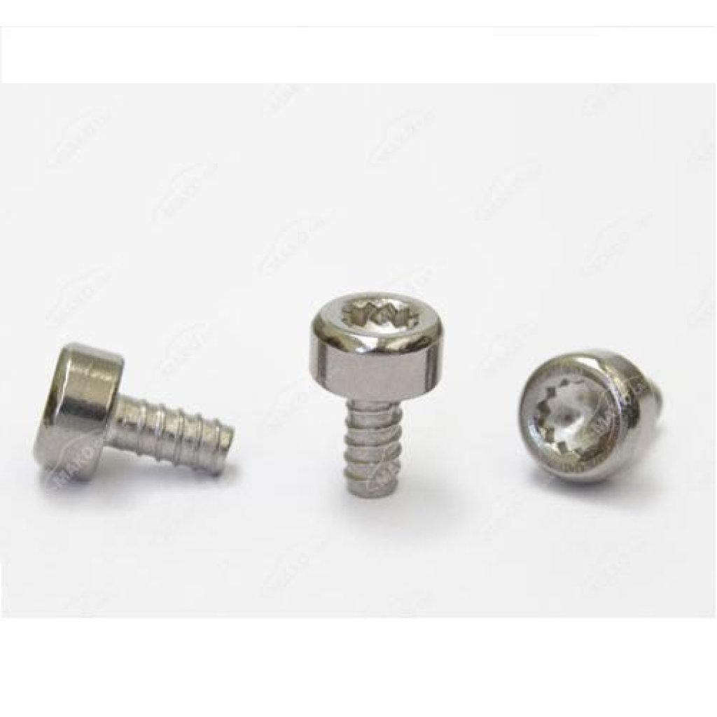 Šroub B6x12 (A195); průměr hlavy 12,5mm, naklepávací do díry průměr 5mm, výška 18,2