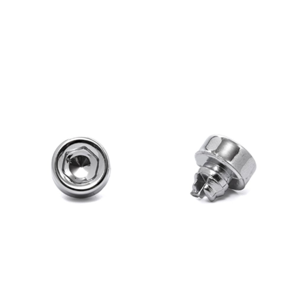 Šroub (RIVETS-JR10-CHROME) průměr hlavy 12mm, naklepávací, průměr 7,0mm, výška 12mm