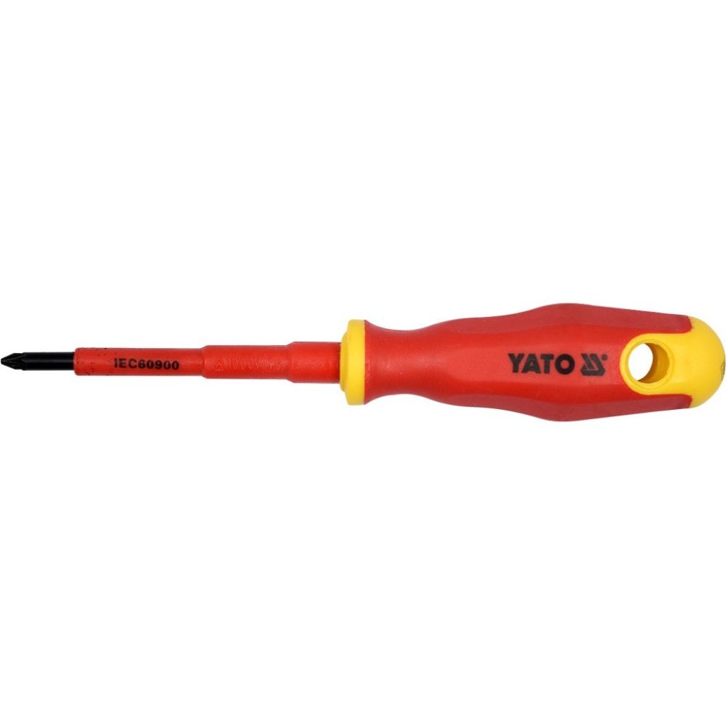 Šroubovák křížový PZ1 x 80 mm izolovaný 1kV - YT-2825