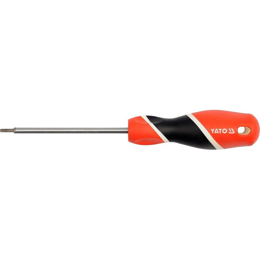 Šroubovák TORX T20 x 100 mm, s otvorem YT-25957