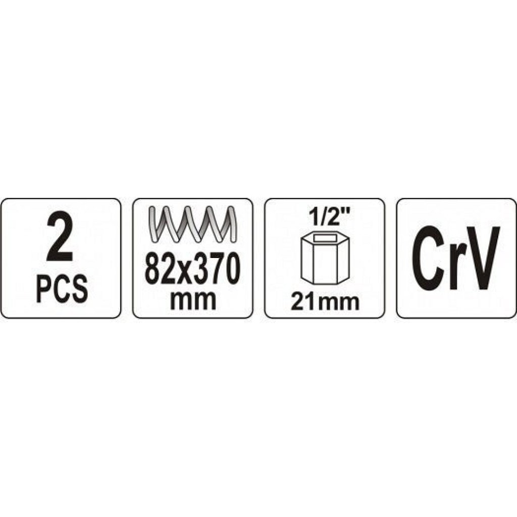 Stahovák pružin tlumičů automobilů 82mm - YT-2544