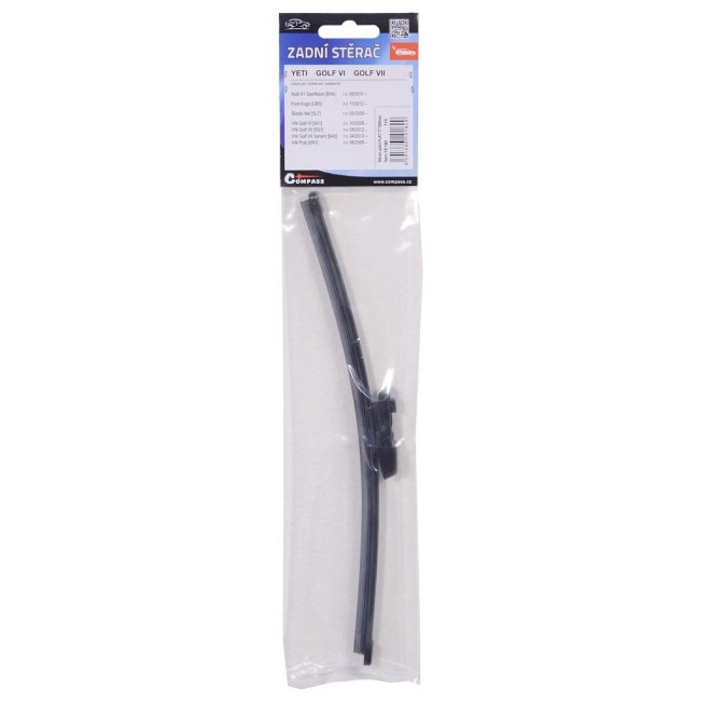 Stěrač zadní FLAT 11"/280mm YET (09-), 10182