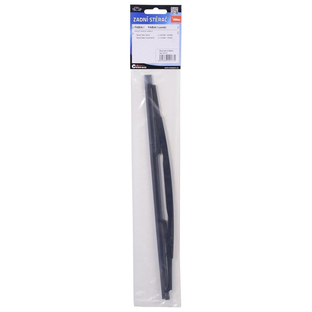 Stěrač zadní plastový 15"/380 mm FAB (-08), 10177