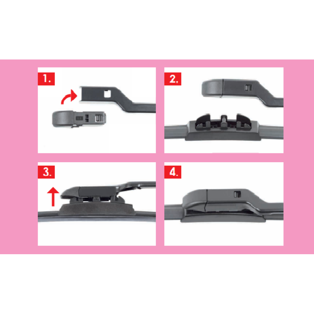 Stěrače Audi A3 Limousine (8VS) 05/2013- | HEYNER