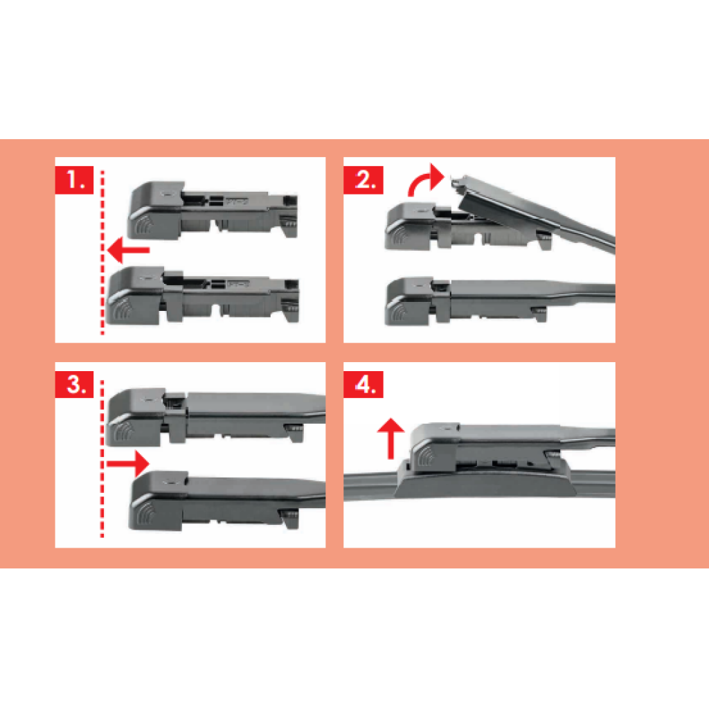 Stěrače Citroen C4 (B5) 11/2004-08/2010 | HEYNER