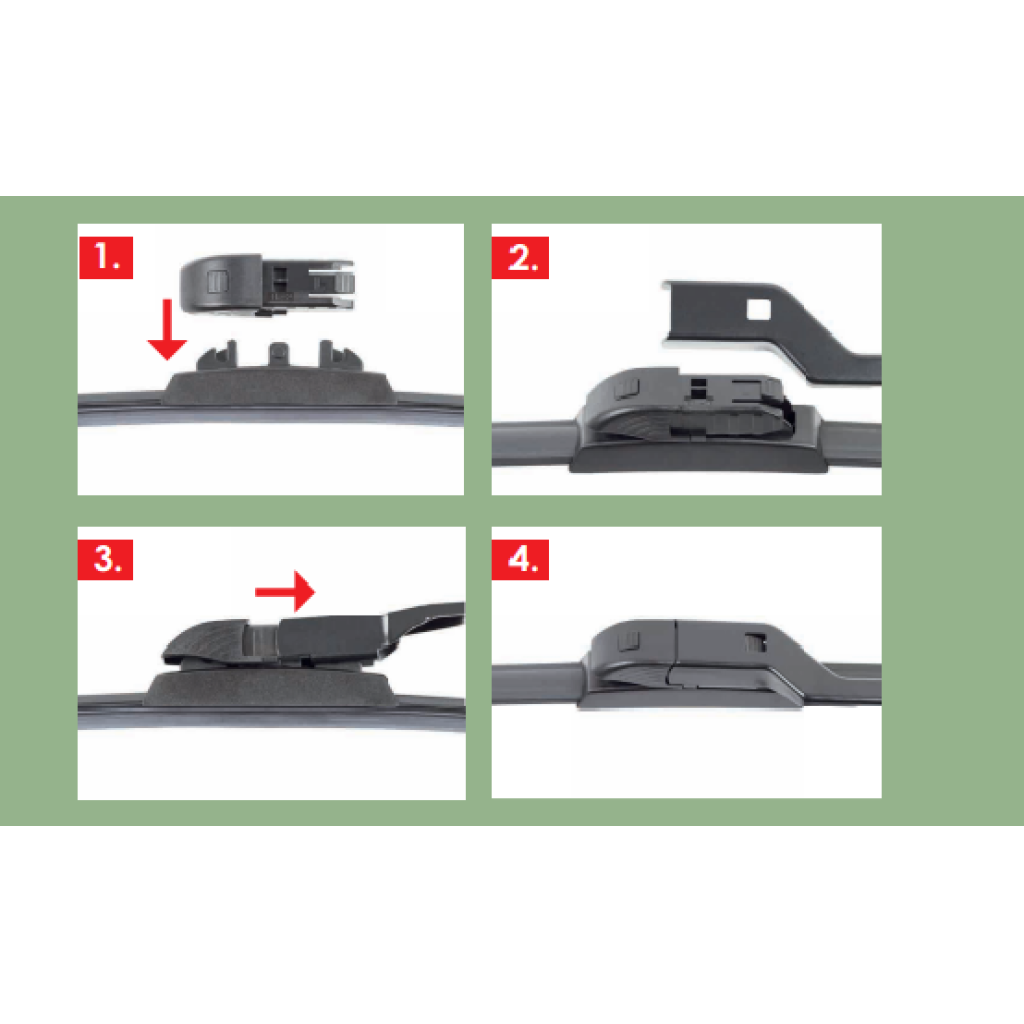 Stěrače Kia Ceed SW (ED/FF2) 09/2007-11/2009 | HEYNER
