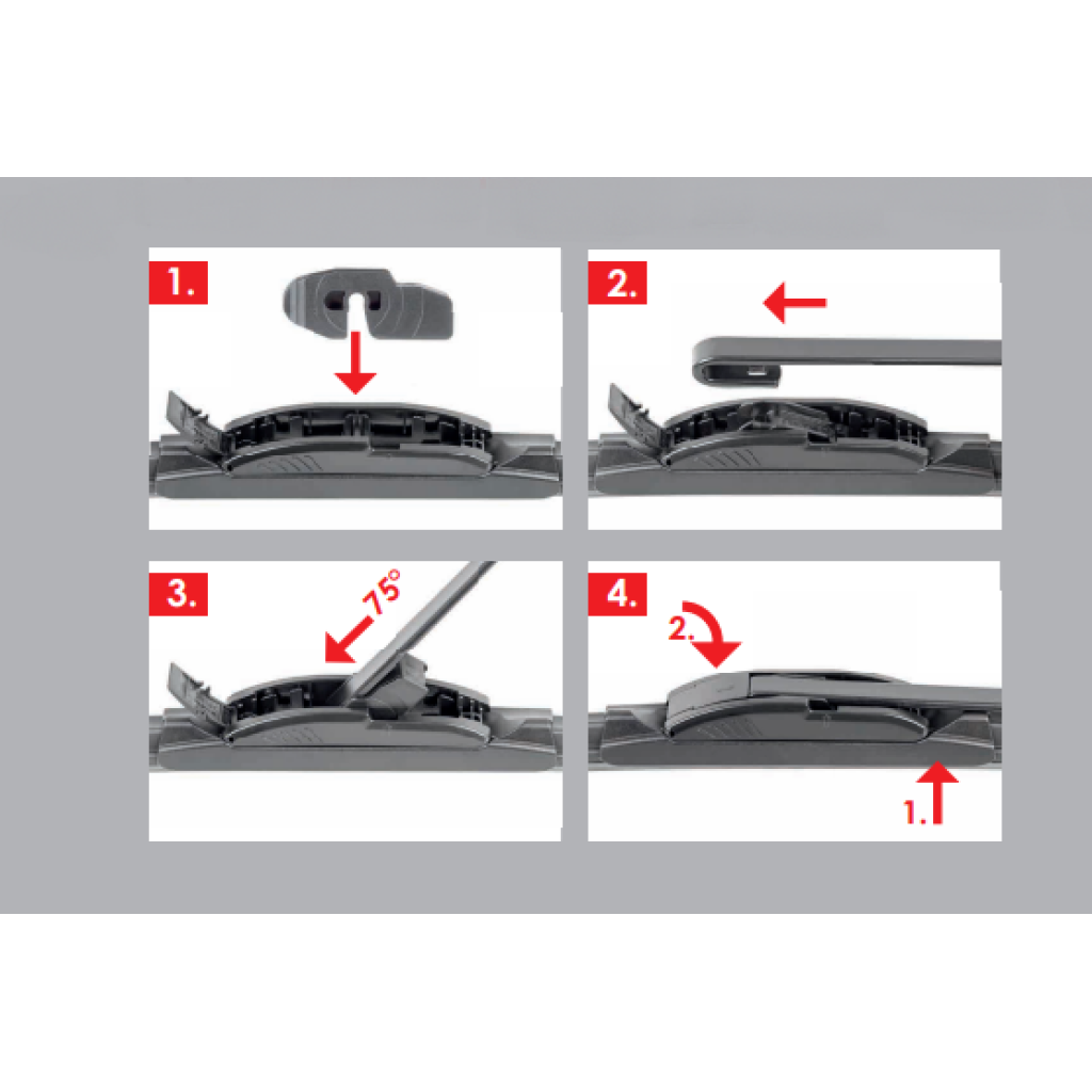 Stěrače Lancia Ypsilon (843) 06/2003-11/2011 | HEYNER
