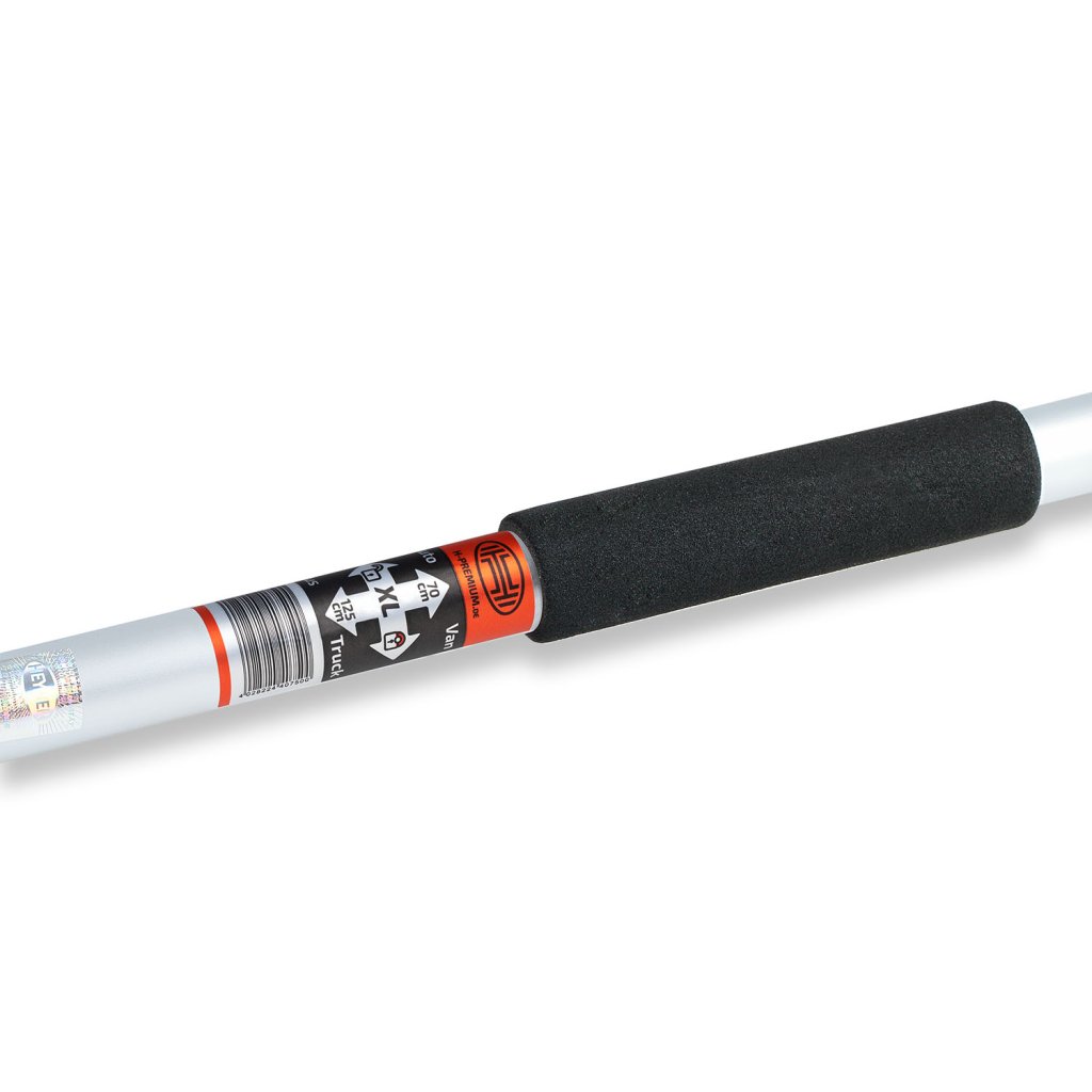 Stěrka na sklo teleskopická 70-125cm s molitanem, 407500