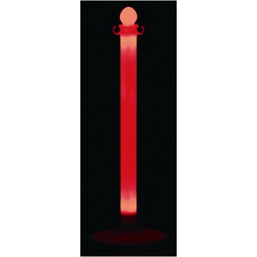 Stojan k ohrazení LED - červený