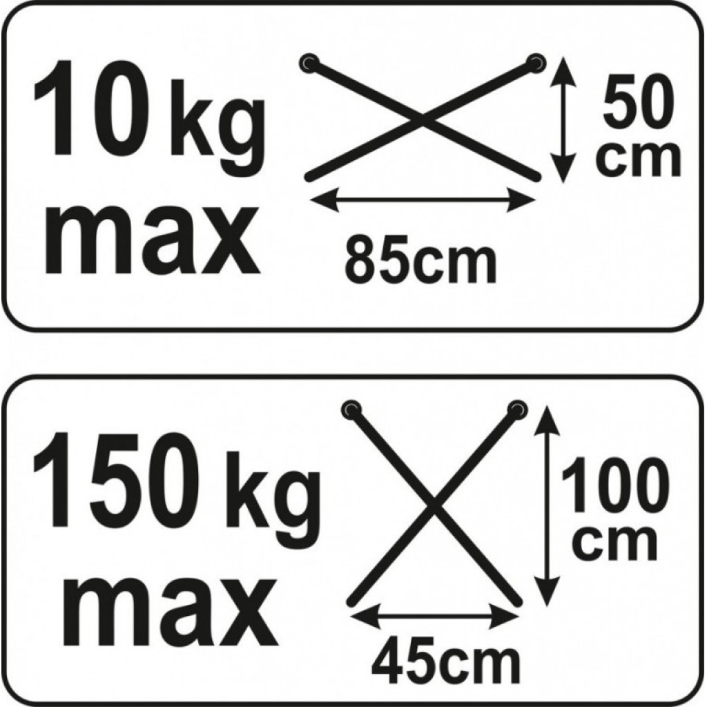 Stojan lakýrnický rozkládací - YT-5555