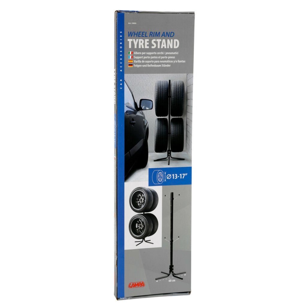 Stojan na pneumatiky LAMPA do 17", 15955